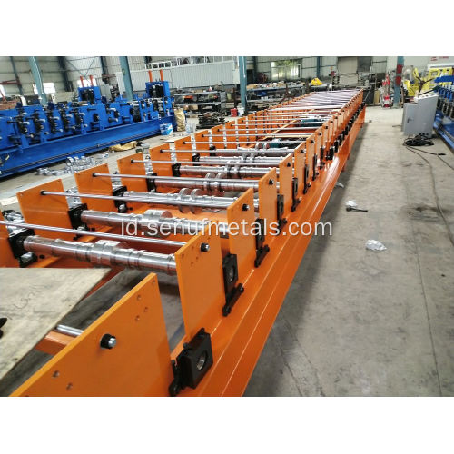 845mm Lantai Baja Metal Deck Roll Forming Machine